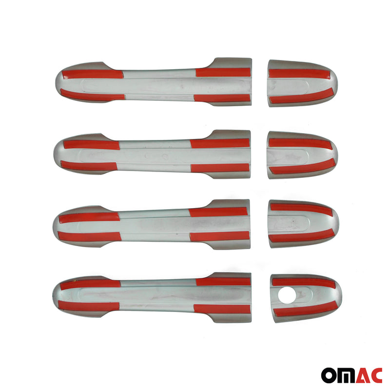 Calotte degli specchietti retrovisori, griglia di copertura della maniglia della porta per Mercedes Vito 2003-2010 set cromato 