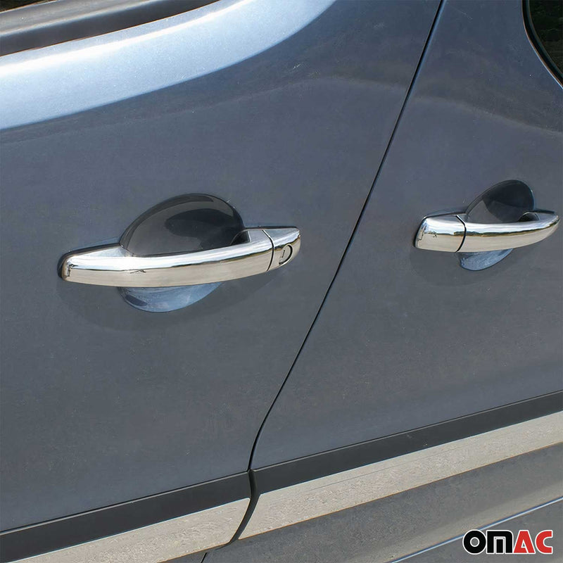 Copertura maniglia porta cromata per Citroen C4 Picasso 2006-2013 4 porte H1 acciaio inox 8x 