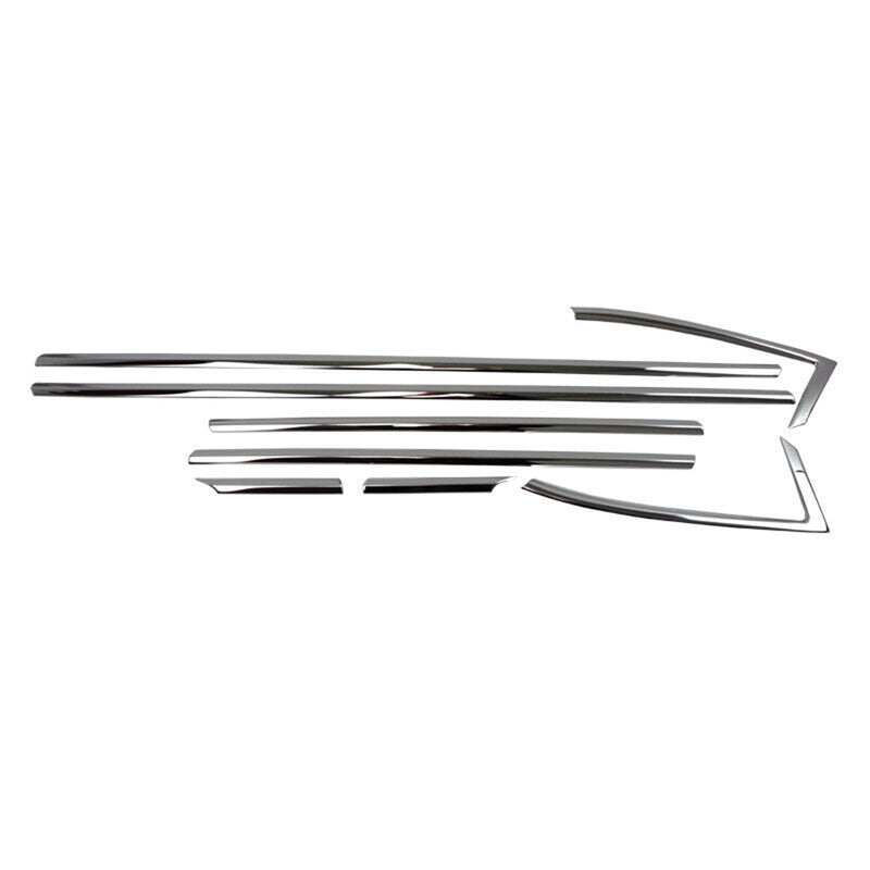 Listelli decorativi per finestrini per Opel Astra K 2015-2019 in acciaio inox cromato 8 pezzi