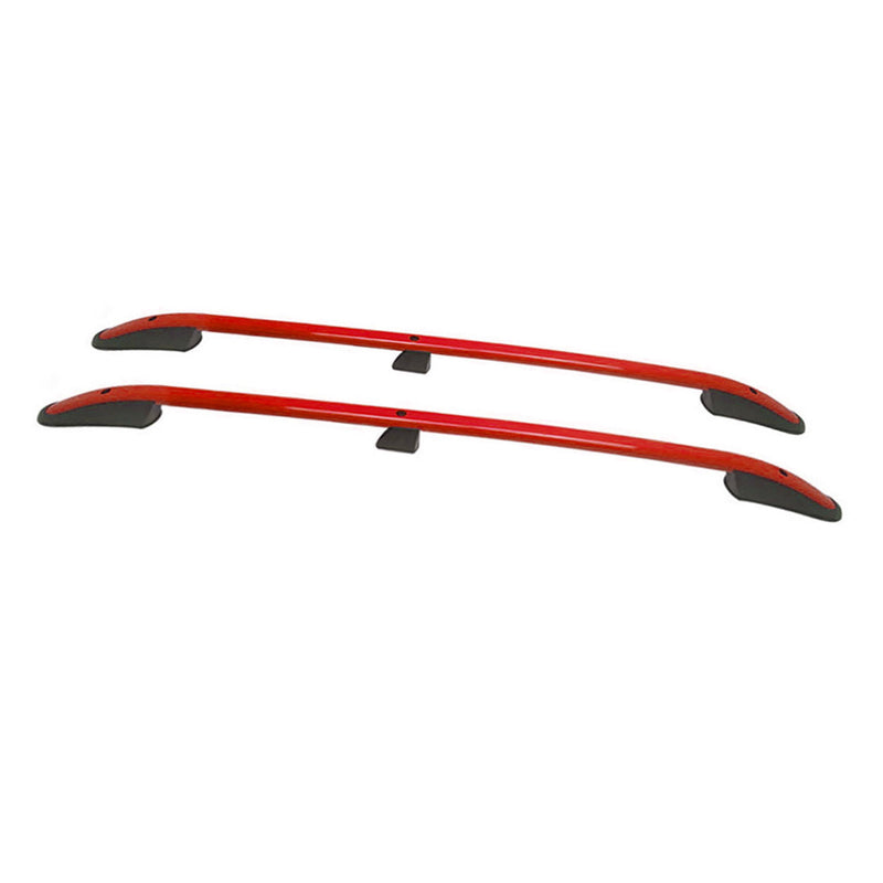 Dachreling Dachgepäckträger für VW T5 Multivan 2003-2015 L2 Langer  Alu Rot