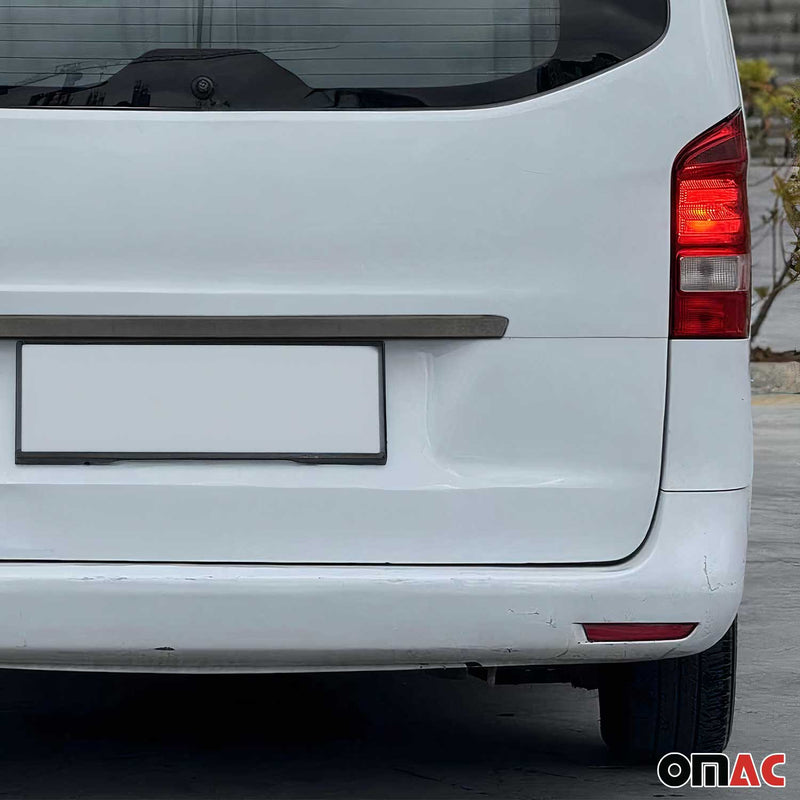 Heckklappe Kofferraumöffner für Mercedes Vito W447 2014-2025 Edelstahl Dunkel