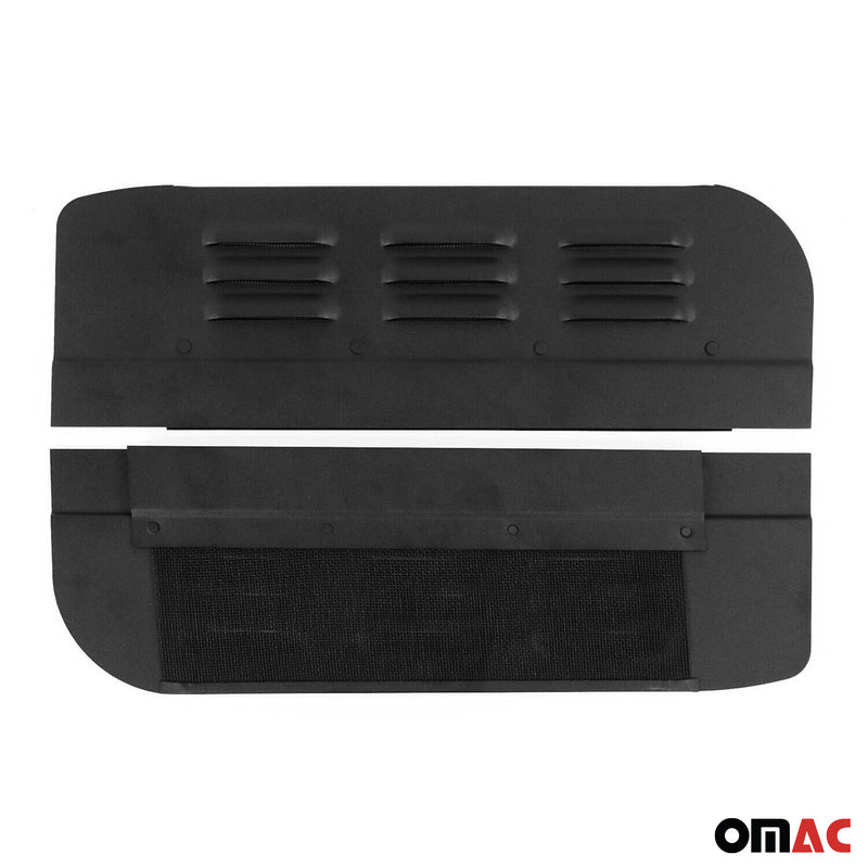 Griglia di ventilazione per Citroen Jumper 2006-2025 alluminio nero 2x