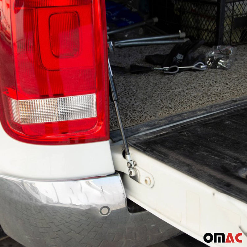 2x ammortizzatori a gas per portellone posteriore per VW Amarok 2010-2021 in acciaio inossidabile 