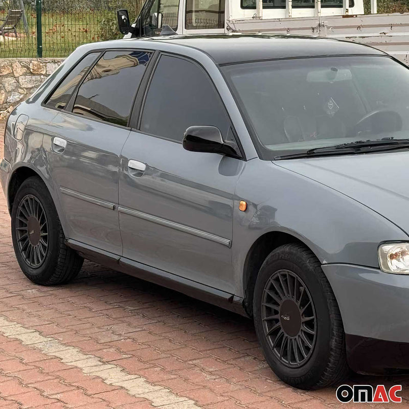 Türgriff Blende Türgriff Abdeckung für Audi A8 1997-2003 Edelstahl Silber 5tlg