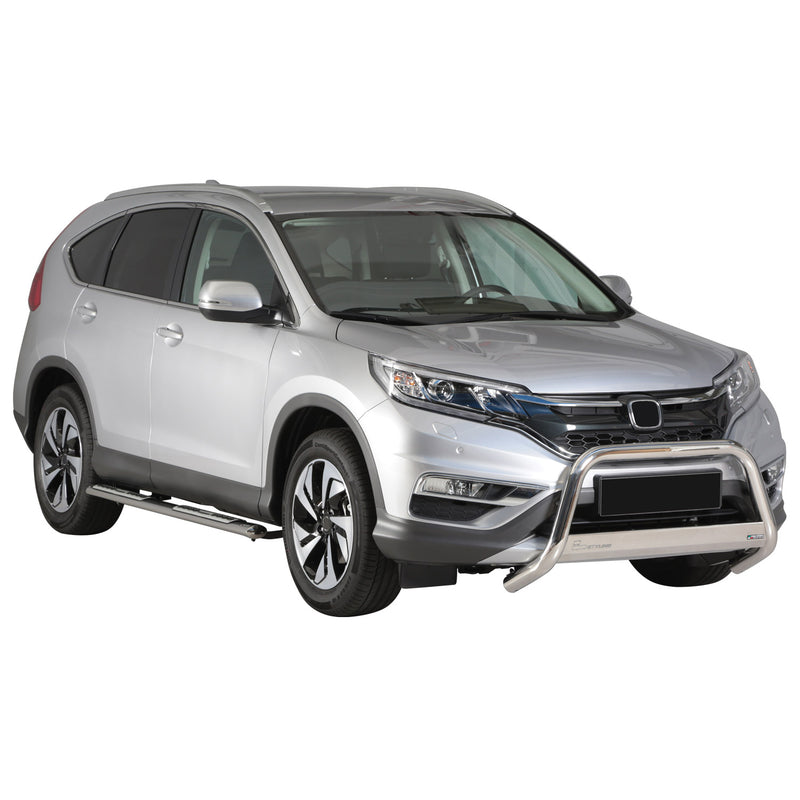 Protezione anteriore per Honda CR-V 2016-2018 ø63mm acciaio argento 