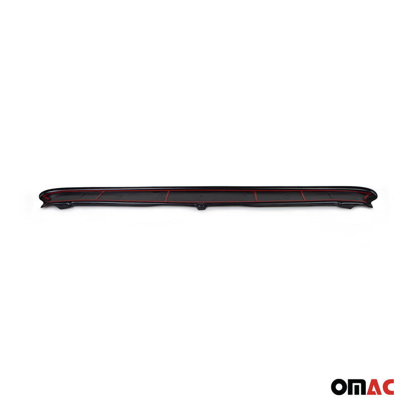 Protezione soglia di carico per Opel Vivaro III 2014-2019 protezione paraurti nero ABS