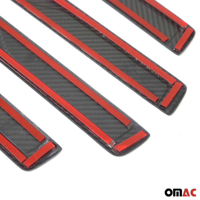 Battitacco in fibra di carbonio 4x per Citroen C5 Aircross 2017-2025