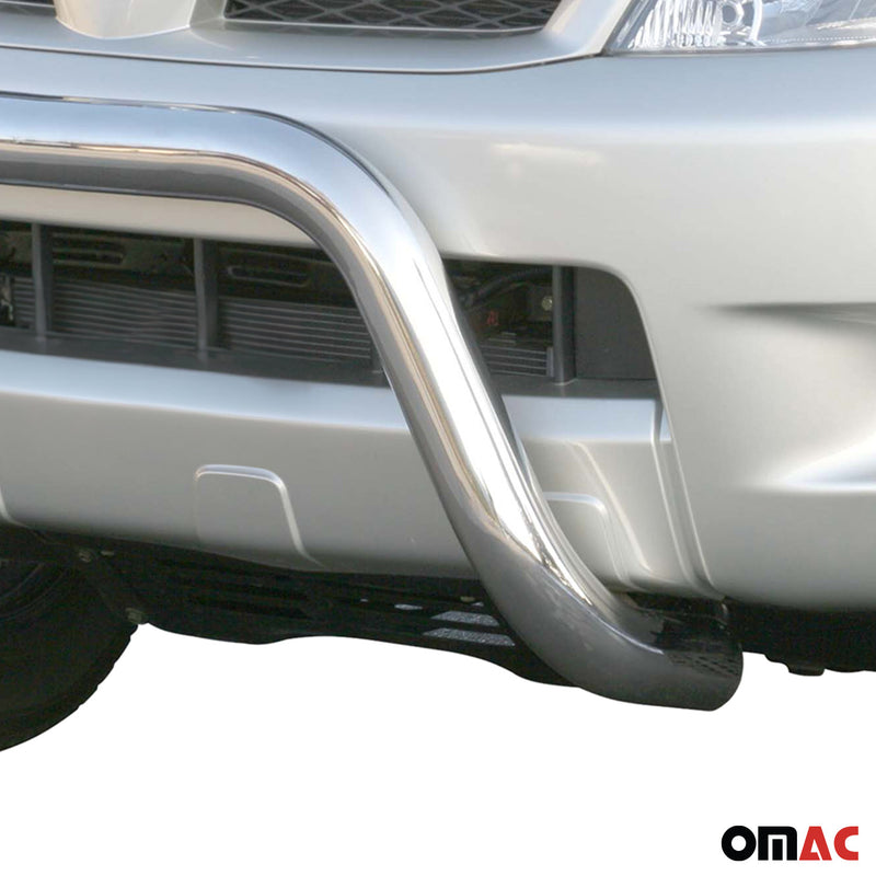 Protezione anteriore per Toyota Hilux 2006-2011 ø76mm acciaio argento