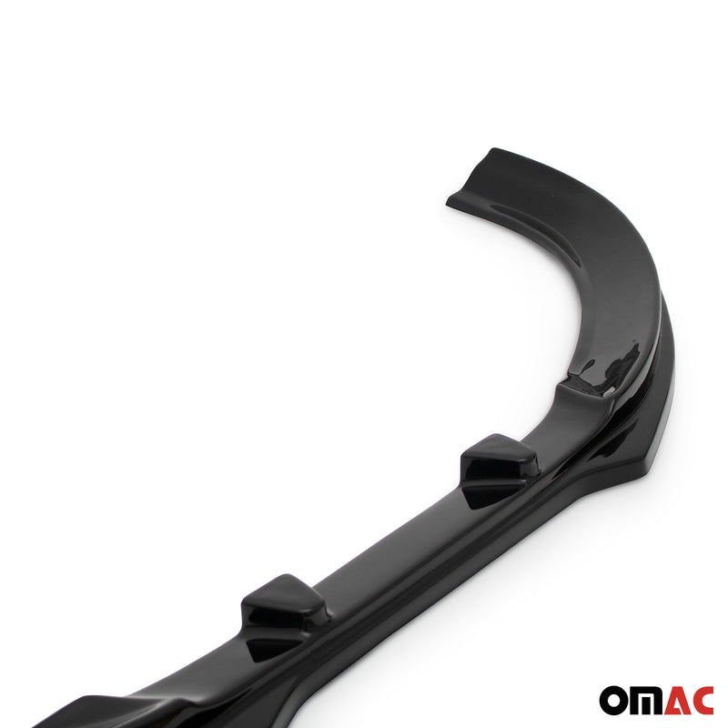 Spoiler anteriore per paraurti anteriore per Ford Transit 2015-2019 ABS Nero