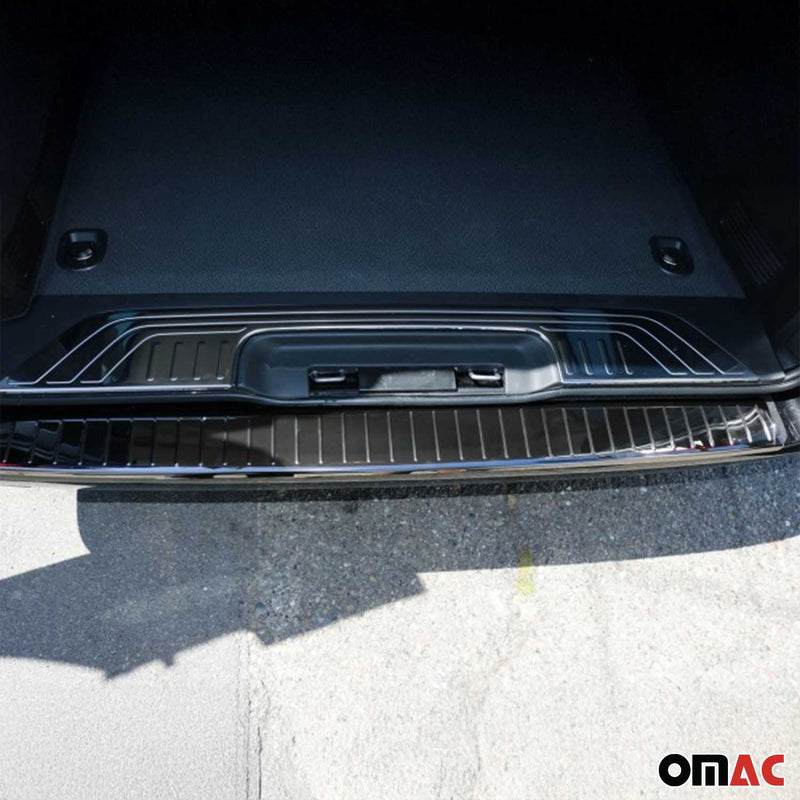 Paraurti di protezione della soglia di carico interna per Mercedes Vito W447 2014-2025 Cromato Scuro