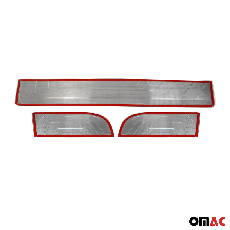 Soglie porte per Mercedes Sprinter 907 2018-2025 in acciaio inox 3 pezzi 