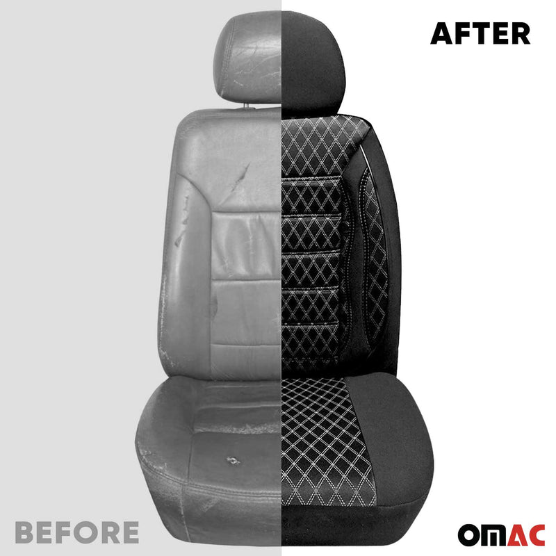 Coprisedili coprisedili coprisedili per Opel Vivaro 2001-2014 Nero 2+1 Anteriore