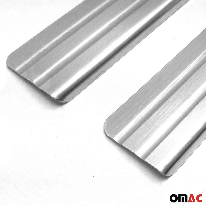 Soglie porte Exclusive per Citroen C3 C4 Picasso acciaio inox 2x