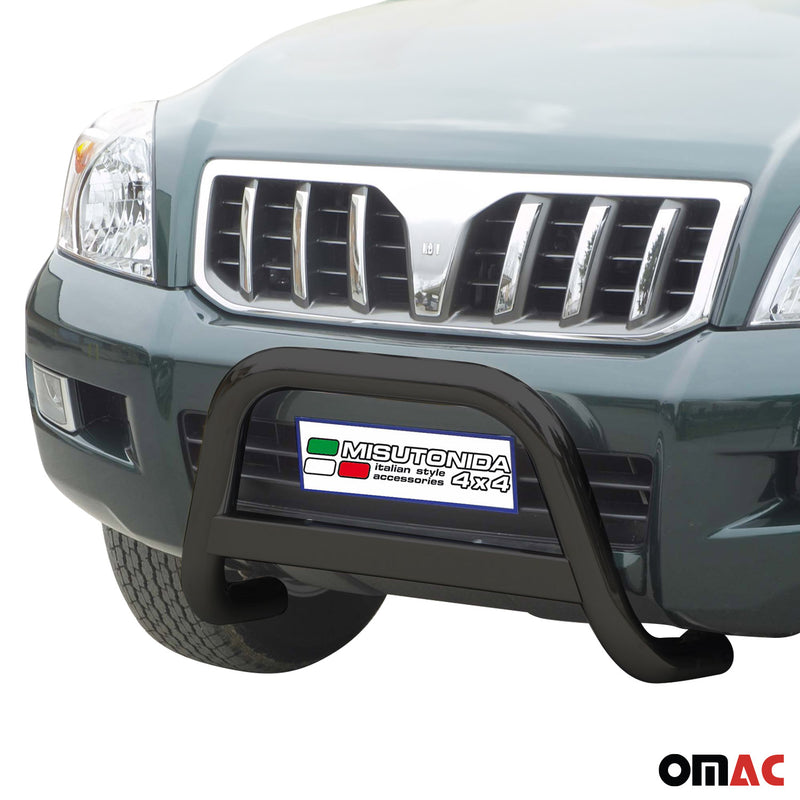 Protezione anteriore per Toyota Land Cruiser KDJ120 2003-2008 ø63 Nero 