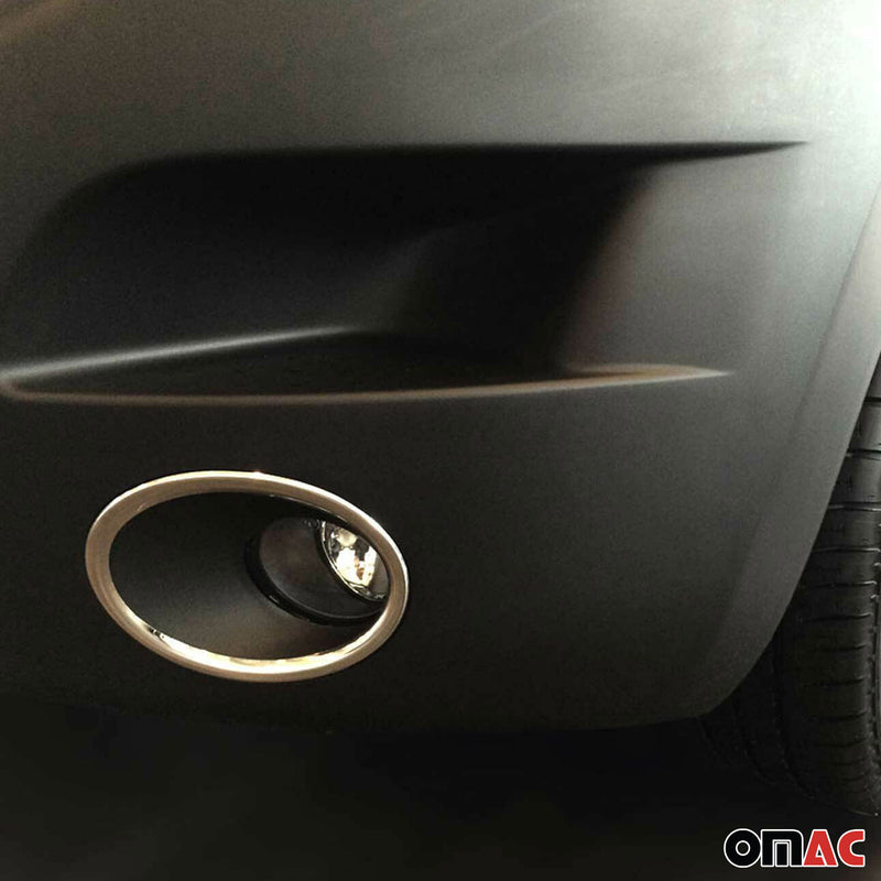 Cornice fendinebbia per Renault Master 2010-2025 in acciaio inox 2x 