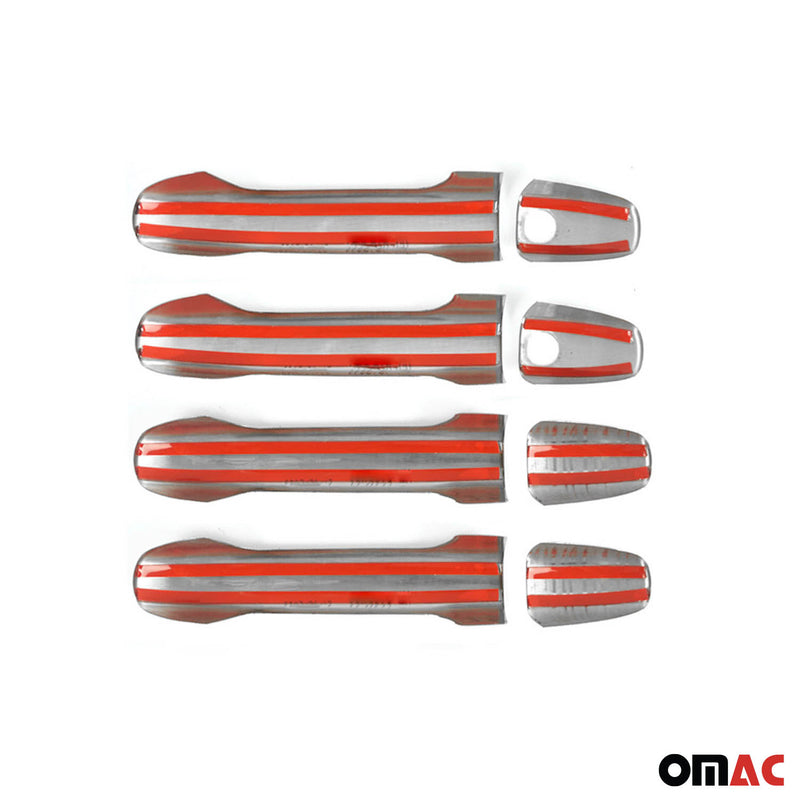 Copri maniglia porta, copri maniglia porta per Mercedes Sprinter W907 2018-2025 H2 cromato 8 pezzi 