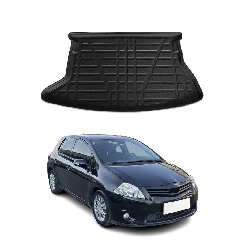 Vasca baule per Toyota Auris 2007-2010 5 porte in gomma TPE nera