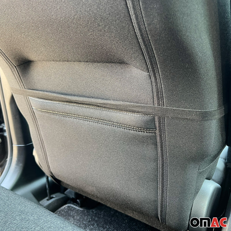 Supporto per la schiena Supporto lombare Ufficio Auto Sedia Poltrona Supporto per sedile Coprisedili Nero 30x