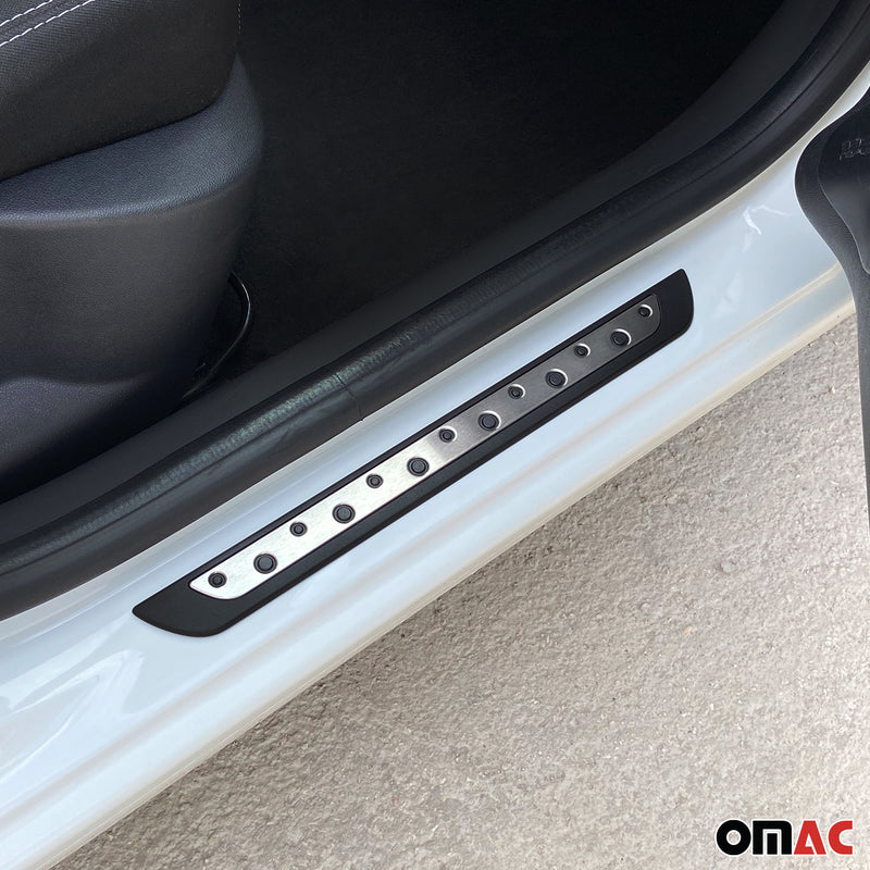 Soglie delle portiere per Chevrolet Cruze in acciaio inox argento 4 pezzi 