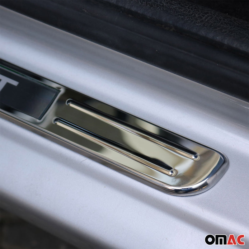 Soglie porte sportive per Skoda Kodiaq Karoq Scala in acciaio inox 2x
