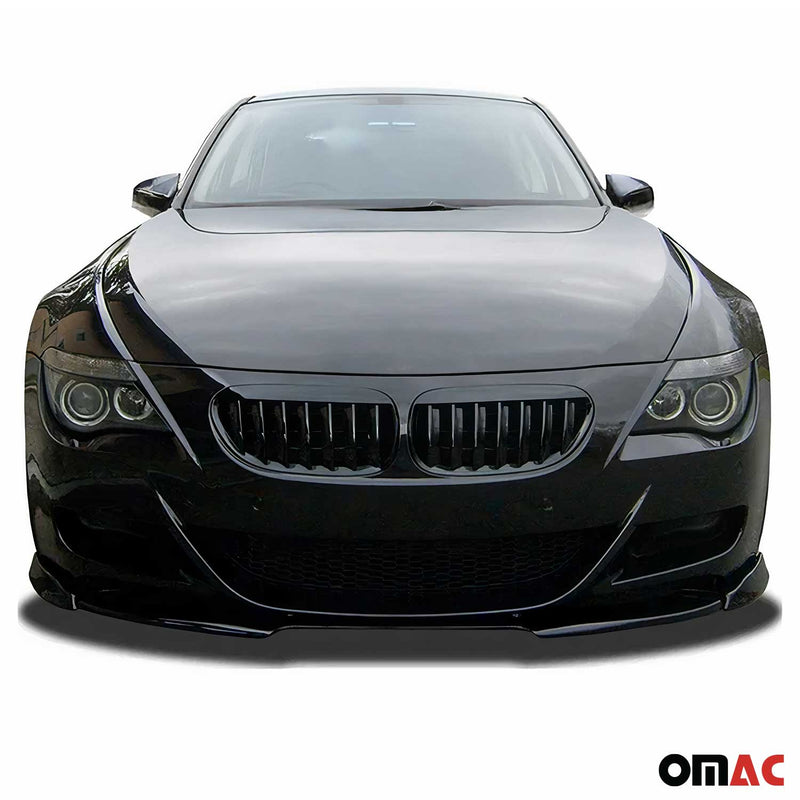 Spoiler anteriore Vario-X PU nero per BMW Serie 6 E63 2004-2010 