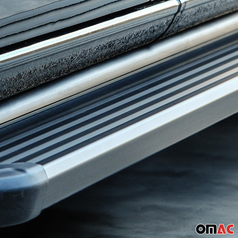 Schweller Trittbretter Schweller für Jeep Grand Cherokee 2005-2011 Alu Schwarz