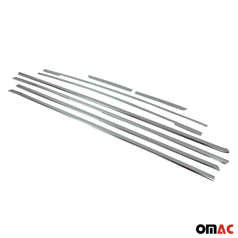 Listelli decorativi per finestrini Mercedes Vito W447 passo lungo L2 cromati 8 pezzi 