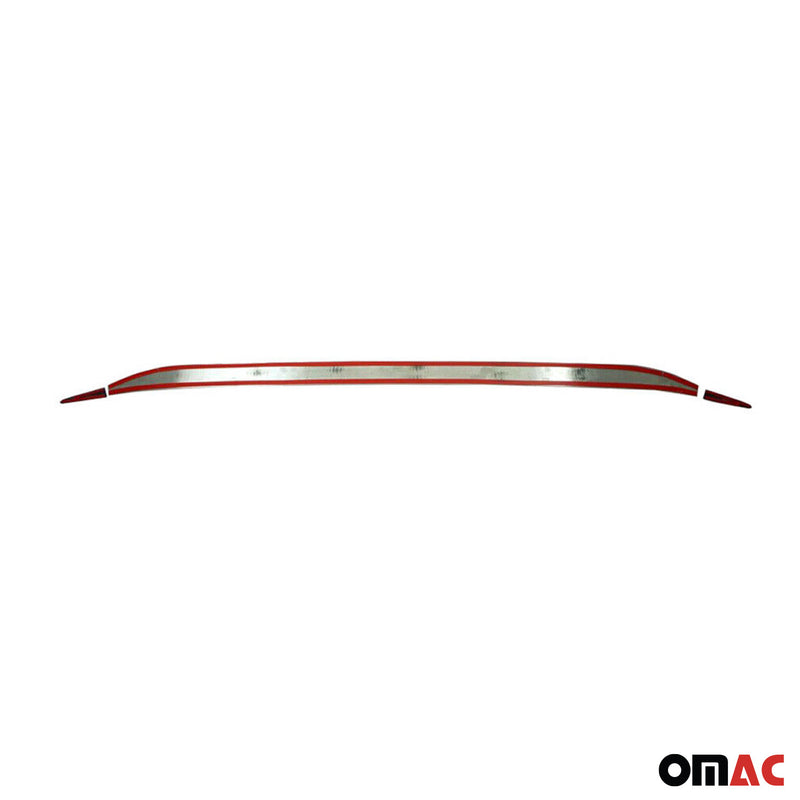 Listello decorativo per bagagliaio per Jeep Renegade 2014-2024, spazzolato scuro, 3 pezzi