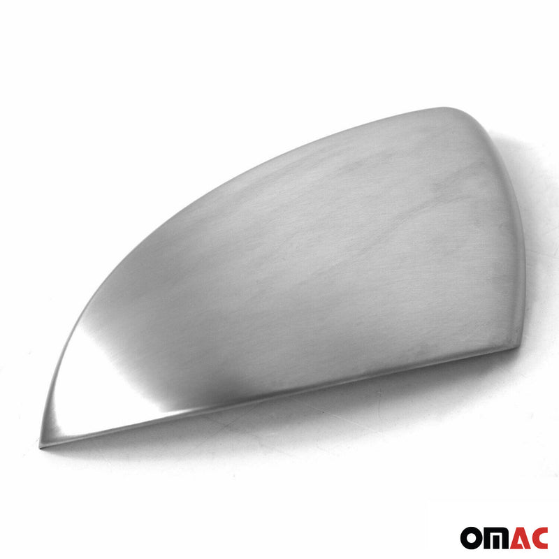 Calotte specchietti retrovisori per VW Golf mk7 Variant 2013-2020 in acciaio inox opaco