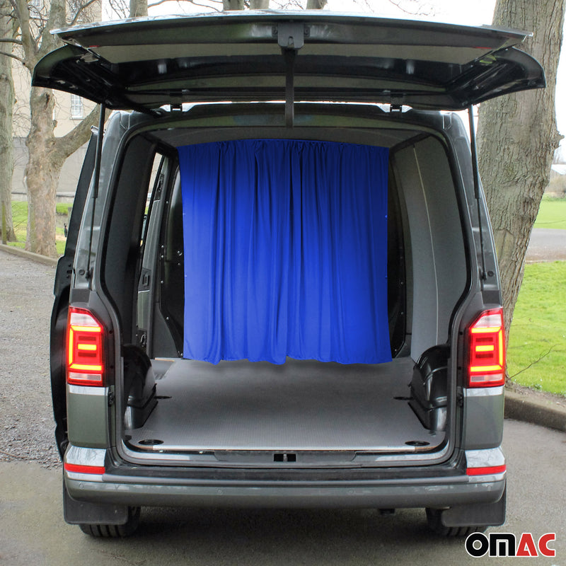 Tendine parasole per cabina di guida per VW Multivan T7 L1 L2 Blu 2 pezzi
