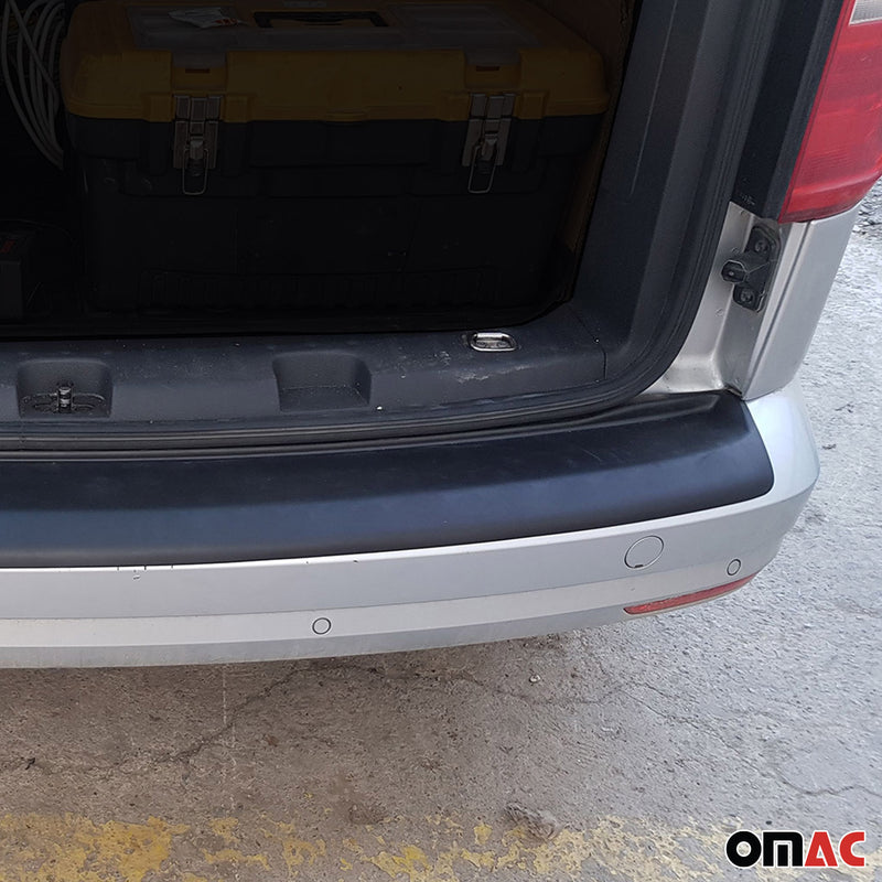 Protezione soglia di carico per VW Caddy 2003-2015 protezione paraurti nero opaco in ABS