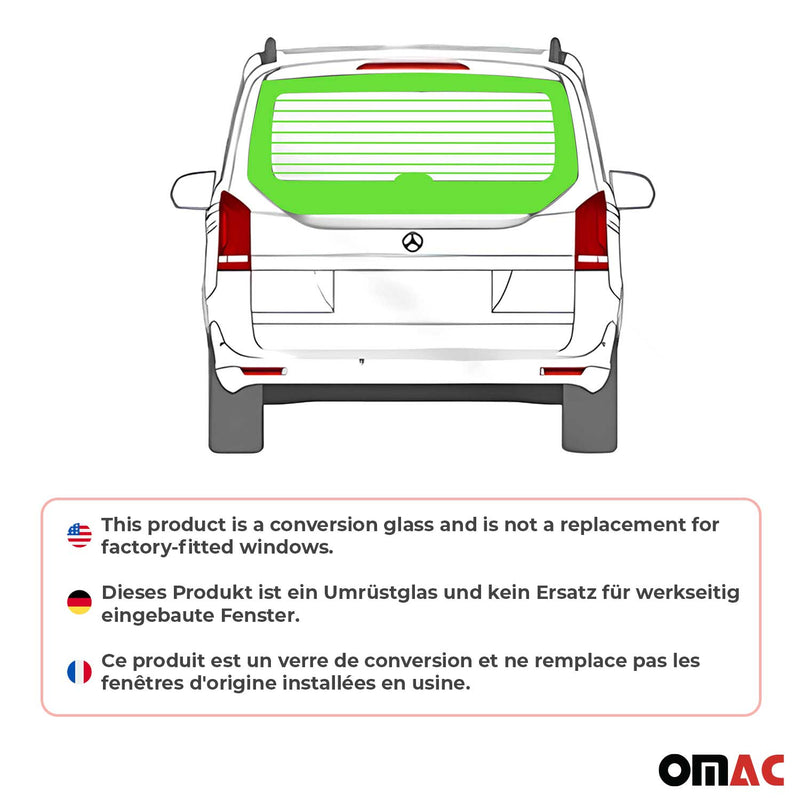 Resistenza riscaldabile lunotto posteriore per Mercedes Vito W447 2014-2025 posteriore L2 L3