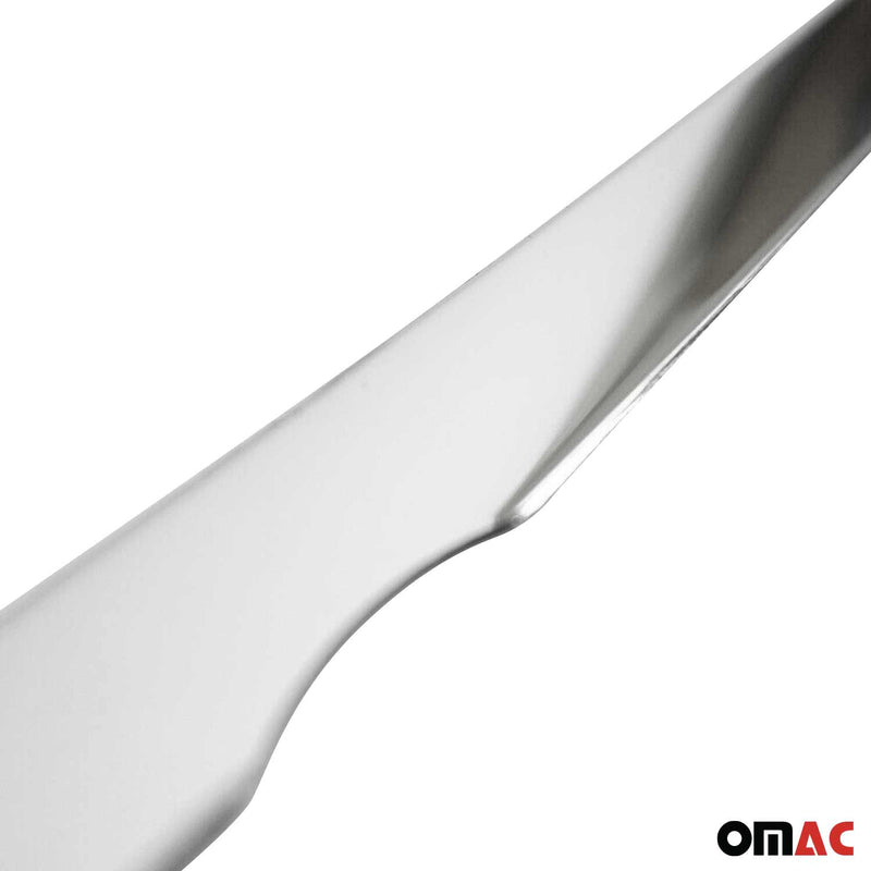 Modanatura posteriore del bagagliaio per Opel Crossland X 2017-2021 in acciaio inox cromato