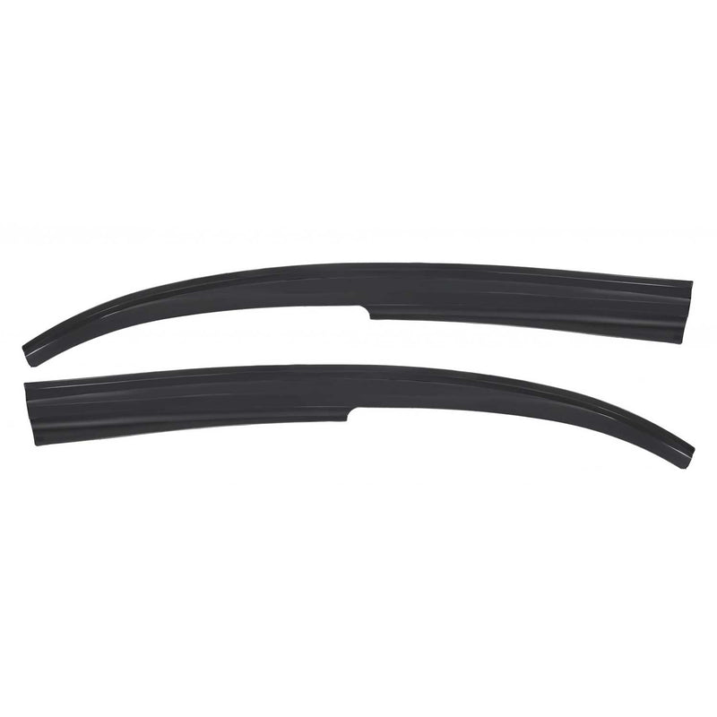 2 deflettori antivento e antipioggia per Renault Kangoo 2008-2019 Acrilico Scuro