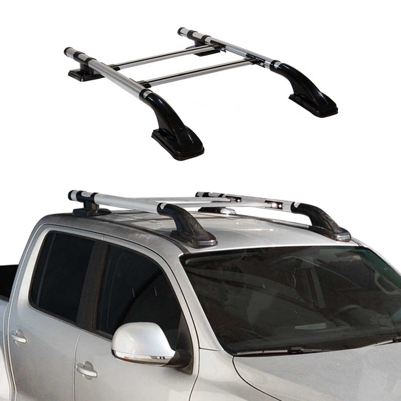 Barre portatutto per Nissan Navara 2001-2004 D22 Crew Cab Alu 4x
