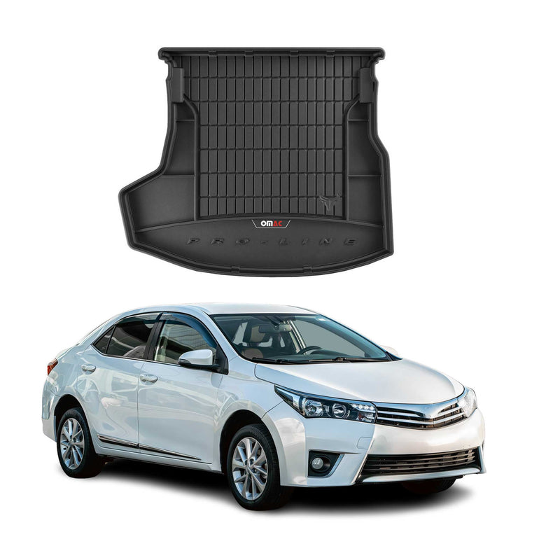 Vassoio portabagagli in gomma OMAC per Toyota Corolla 2013-2019, vassoio portabagagli in TPE