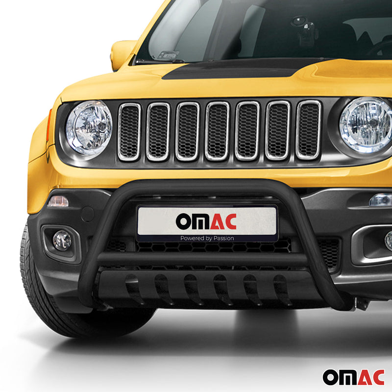 Frontbügel Frontschutzbügel für Jeep Renegade 2014-2022 mit ABE Stahl Schwarz