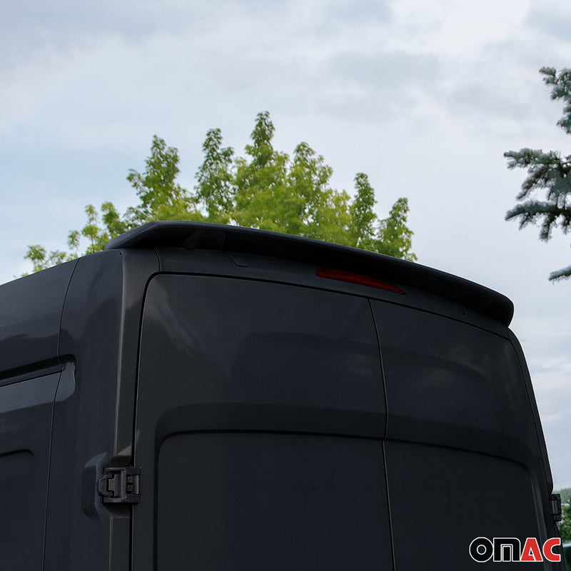 Spoiler posteriore, alettone posteriore, labbro posteriore per Ford Transit 2014-2019, colore JAYC ABS, 1 pezzo 