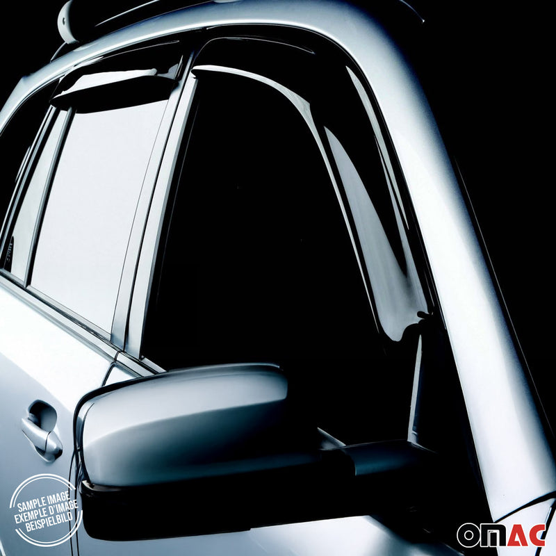 Windabweiser Regenabweiser für Audi Q3 8U 2011-2018 Dunkel Acryl 4tlg