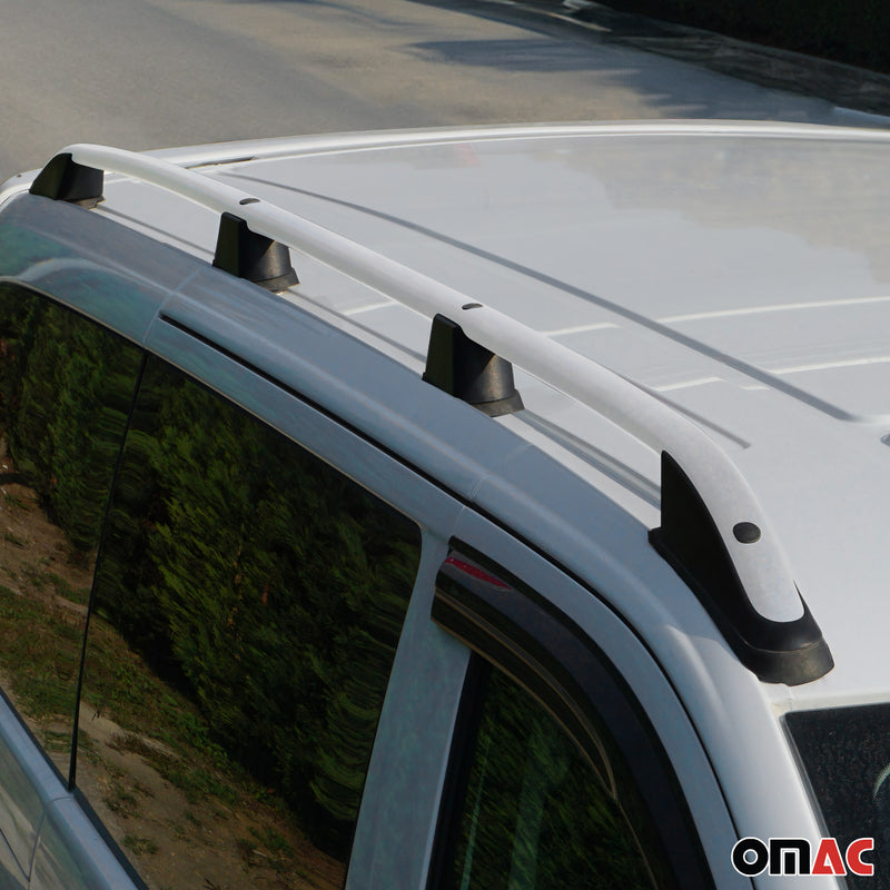 Barre portatutto per VW Caddy 2015-2020 L2 Long Alu Silver 2x