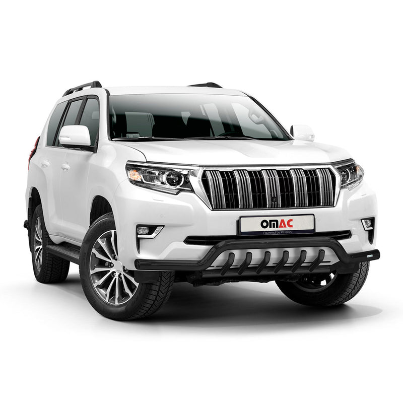 Frontschutzbügel Frontbügel für Toyota Land Cruiser 150 2017-2022 ABE Schwarz