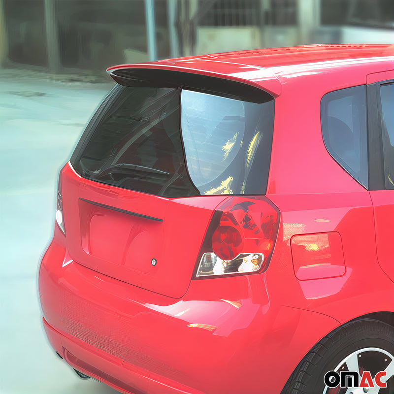 Spoiler posteriore per tetto per Chevrolet Aveo hatchback 2005-2012 con ABS primerizzato