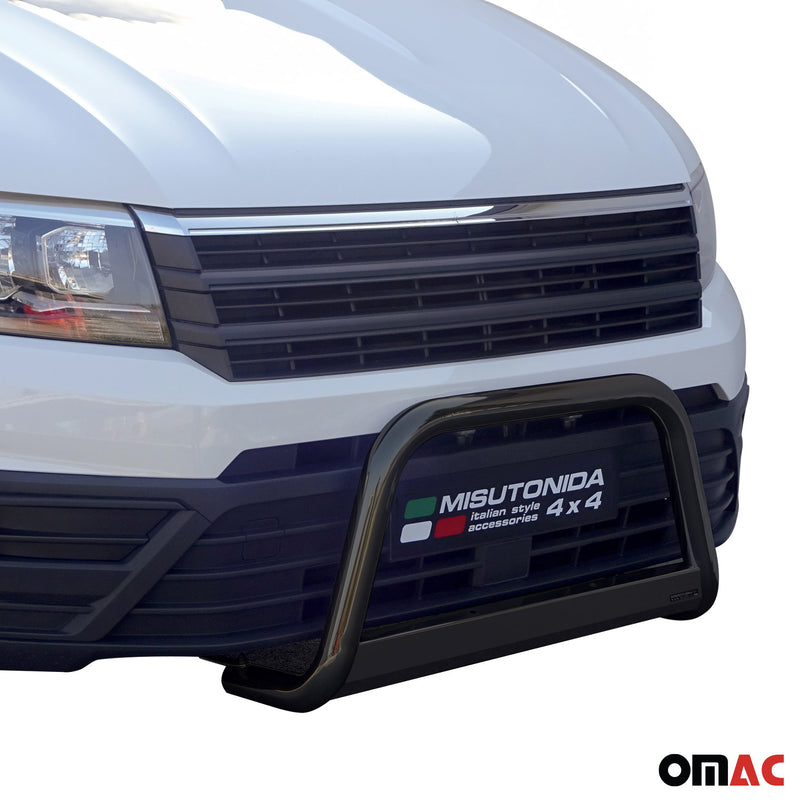 Protezione anteriore per VW Crafter 2017-2025 ø63mm acciaio nero 