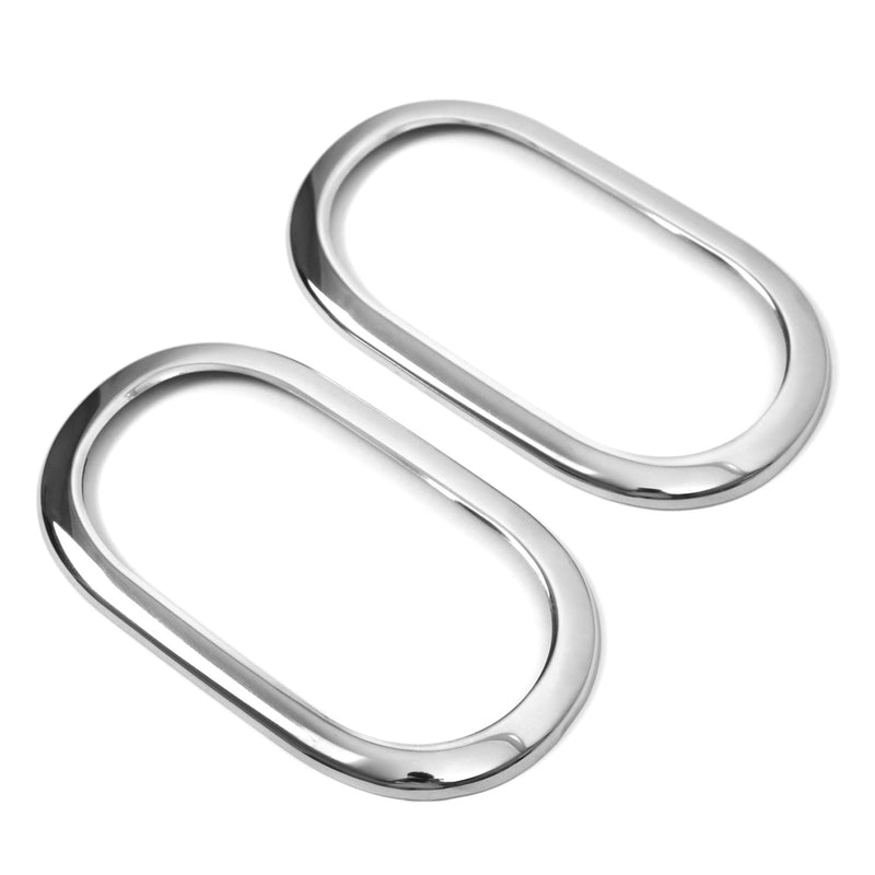 Copri maniglia porta, copri maniglia porta per Smart ForTwo 2015-2021, acciaio inossidabile, argento, 2 pezzi 
