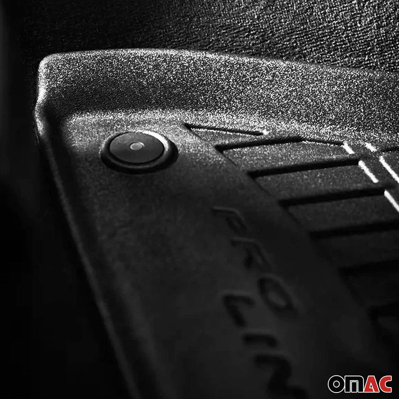 Tappetini Fiat 500E 2020-2025 in TPE Nero 4 pezzi