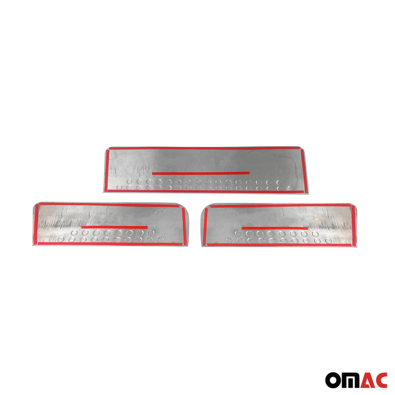 Soglie porte per Mercedes Sprinter W906 2006-2018 in acciaio inox 3x 
