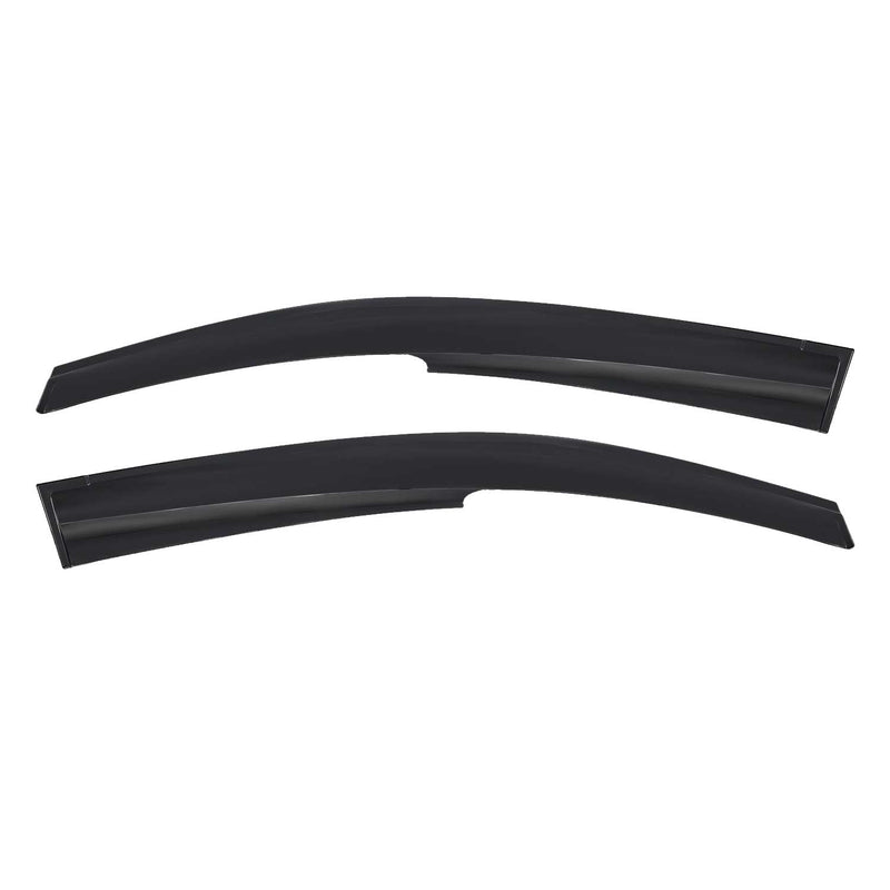 2 deflettori antivento e antipioggia per VW Caddy Tipo 2K 2003-2020 Acrilico Scuro