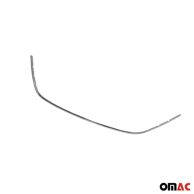Strisce per griglia radiatore per Hyundai i30 in acciaio inox argento 1 pezzo 