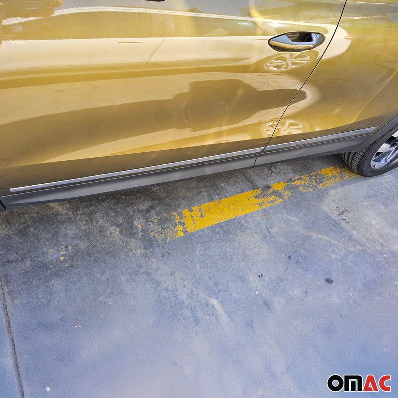 Protezione per porta laterale in acciaio inox per Skoda Kodiaq II 2024-2025, 4 pezzi