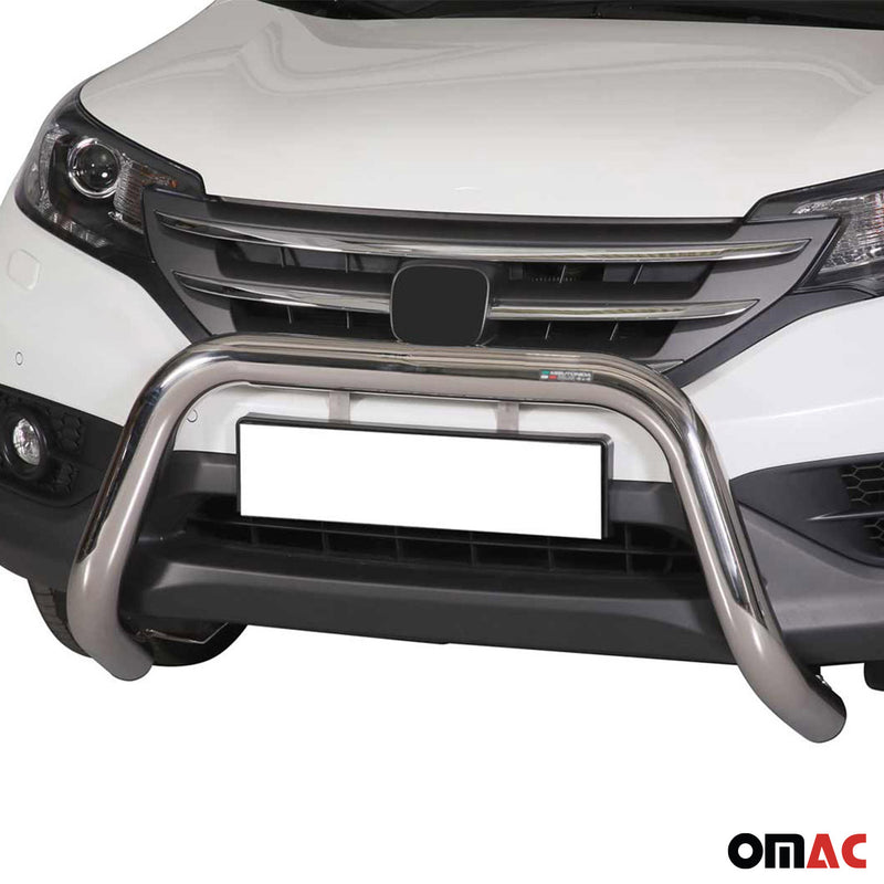 Protezione anteriore per Honda CR-V 2012-2015 ø76mm acciaio argento